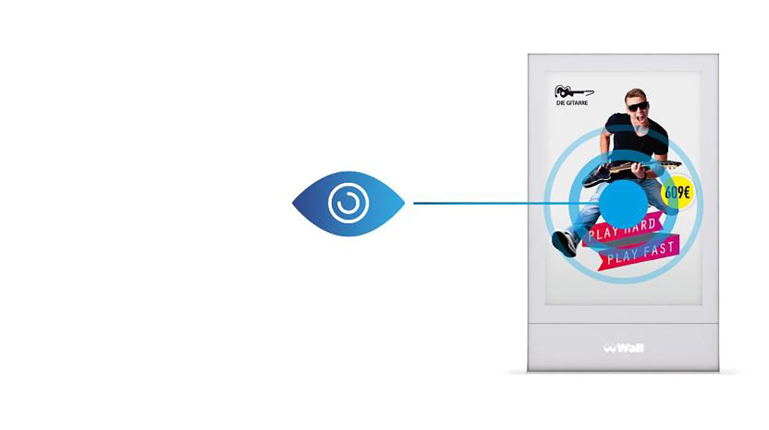 City Light Poster mit Gestaltungsregel für die Anordnung